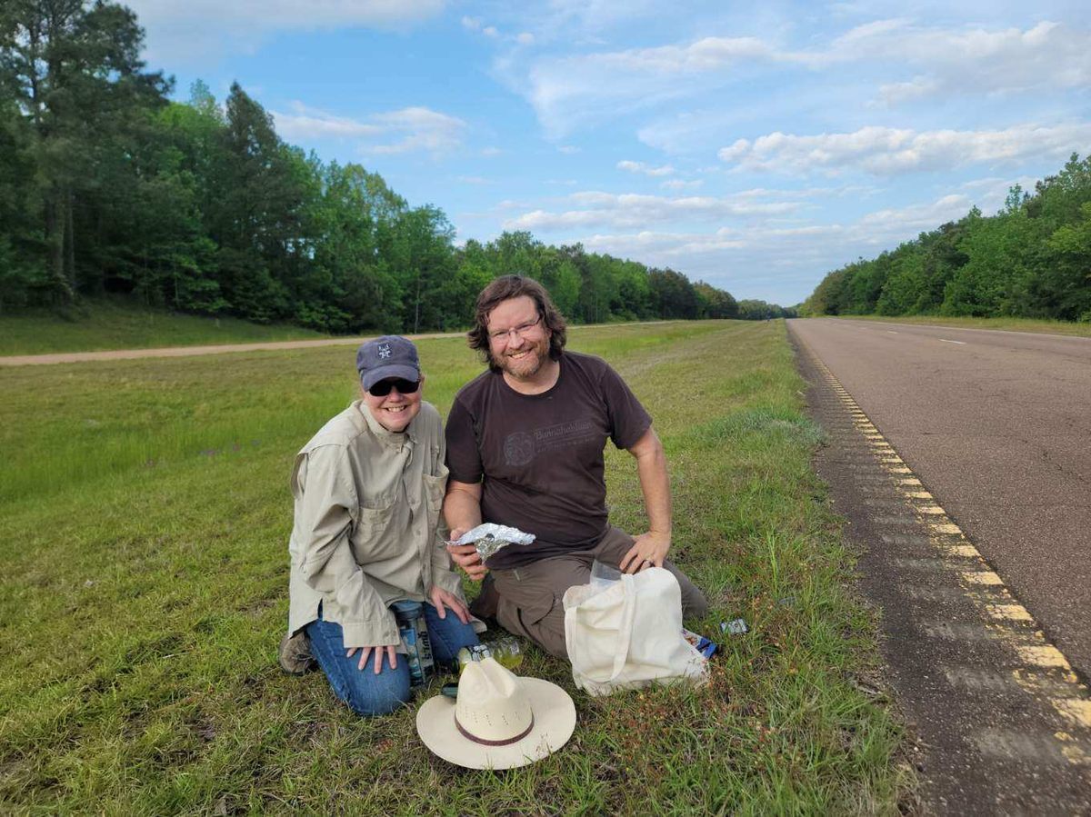 Linda Welzenbach-Fries says she made an “incoherent sound” of excitement when she uncovered her first meteorite in Cranfield, Mississippi.