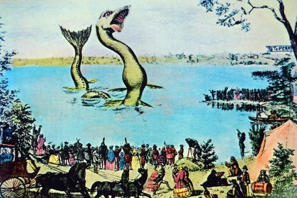 The chance to see Silver Lake's sea serpent brought the small town of Perry a much-needed boost in tourism back in the mid-19th century.