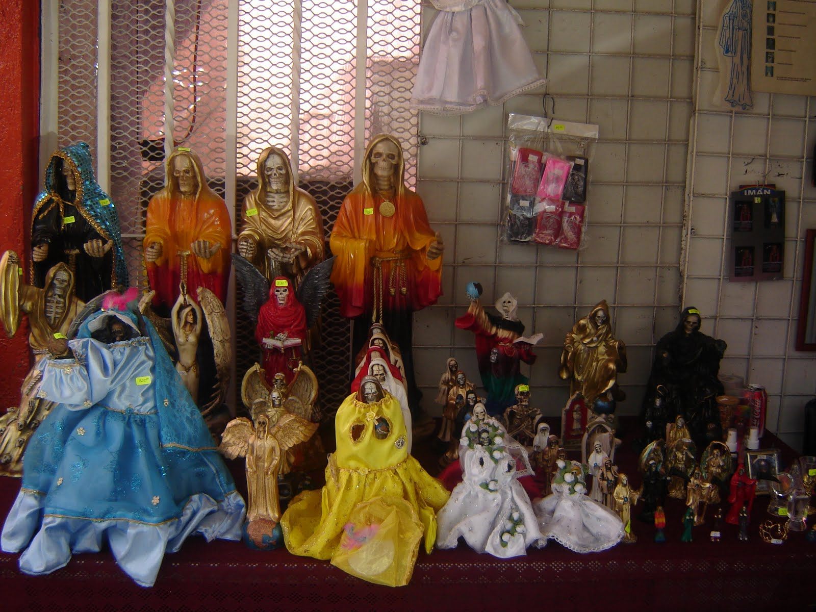 La Santa Muerte, the Skeleton Saint
