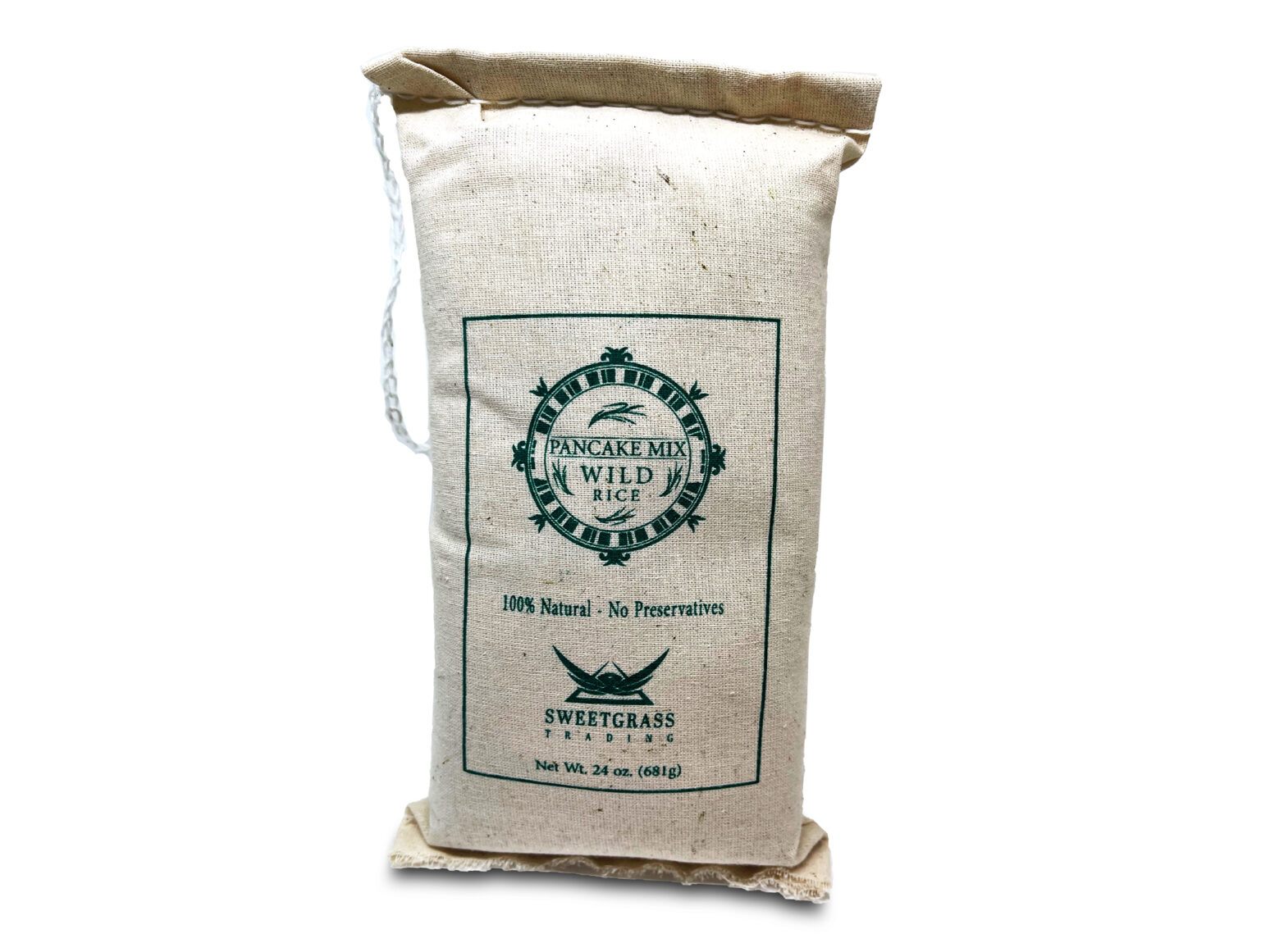 Wild rice pancake mix is Sweetgrass Trading's calling card.