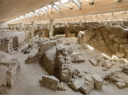 Archeological site of Akrotiri