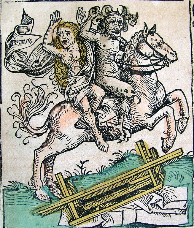 Devil on a horse