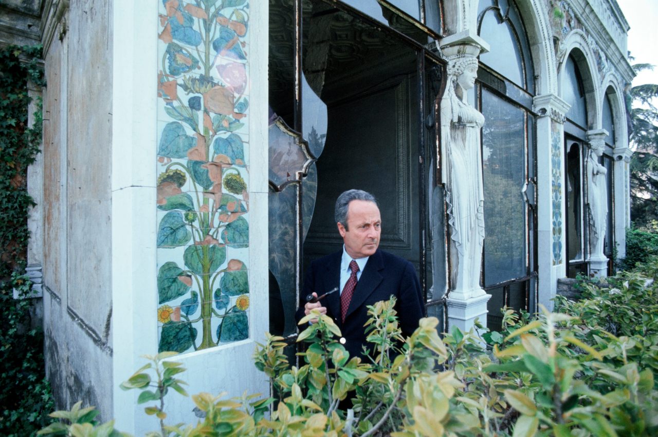 Giorgio Bassani, author of <em>The Garden of the Finzi-Continis</em>, in 1974. 