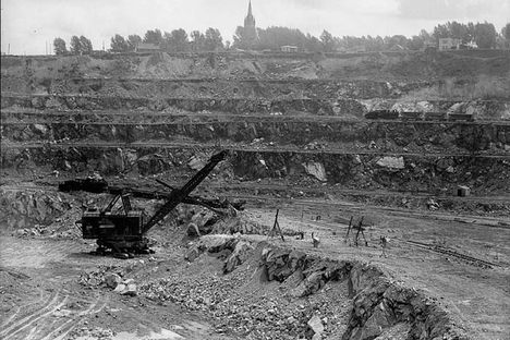 The Jeffrey Mine in the 1940s.