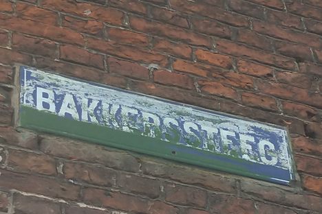 Bakkerssteeg Street Sign