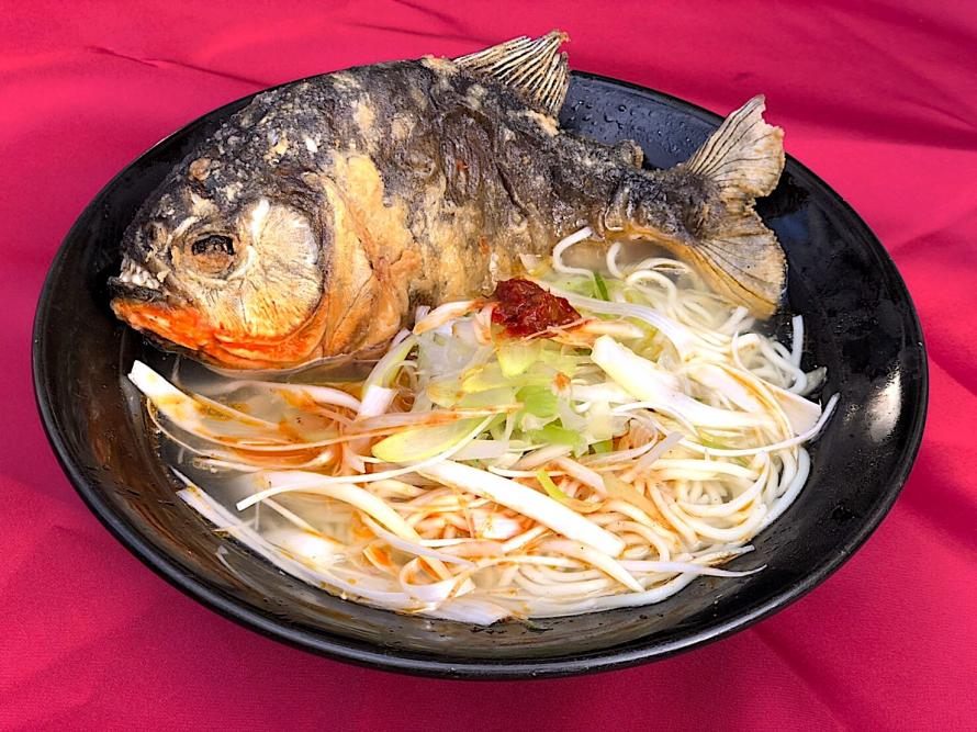 Yano's piranha-men will be sold September 20-23 in Tokyo's Asakusa neighborhood.