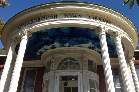 Library portico