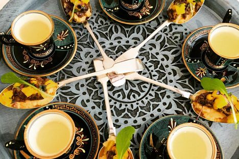 A set of amuse-bouches.