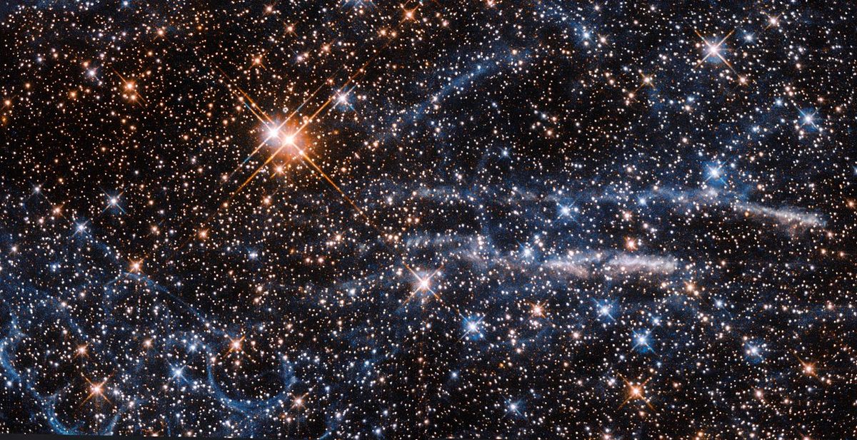 The Tarantula Nebula, within the Large Magellanic Cloud, is an especially fertile region for star formation.