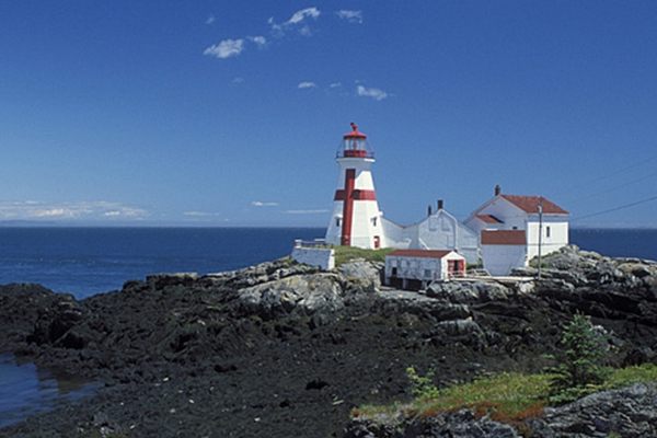Head Harbour Lightstation, at the northern tip of Campobello Island