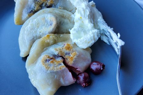 Saskatoon Berry Perogies