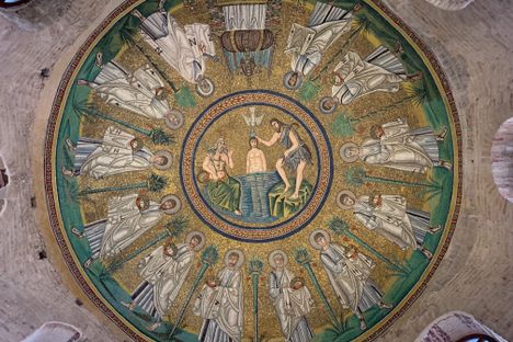 The mosaics.