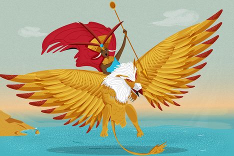Calafia would have been at home in a modern fantasy novel. 