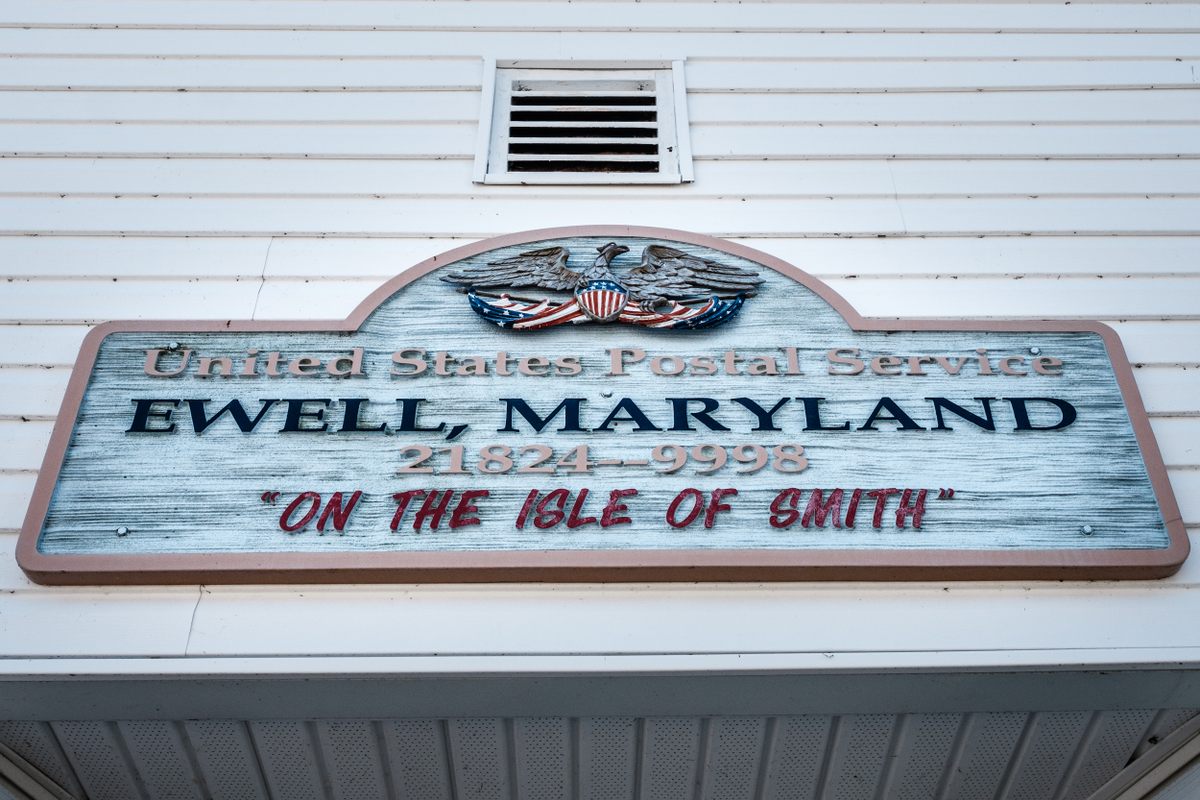 Ewell is the largest of the three towns on Smith Island; together, they host a stable population of roughly 250 people.