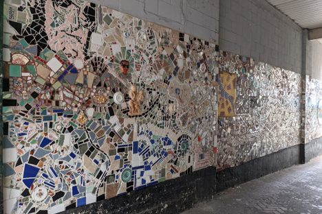 Newkirk Plaza Mural and Mosaic