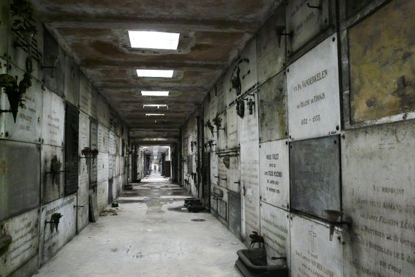 Laeken Cemetery Crypt in 2008.