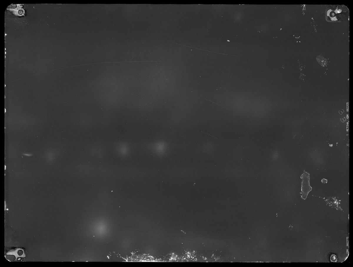 Alice Miceli, <em>fragment of a wooden wall IV - 2.956 µSv (21.01.09 - 07.04.09)</em>, backlight, radiographic negative.