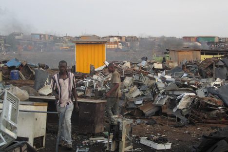 The e-waste dump