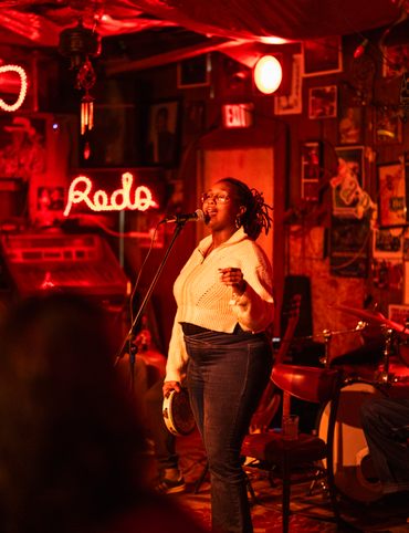 Edna Nicole & Delta Ave command the room at Red’s in Clarksdale, Mississippi.