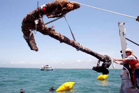 The Shipwrecked Remains of Blackbeard's Scourge of the Seas: The Queen Anne's Revenge