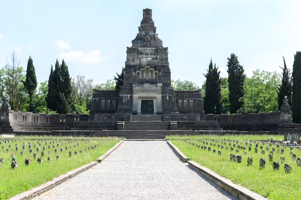 Where the tombs of the Crespi family lay.