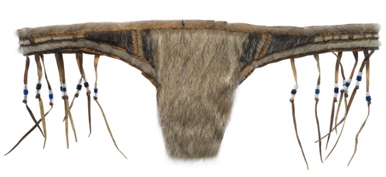 Seal fur thong. 19th century. Inuit in East Greenland [1280 x 1561] :  r/ArtefactPorn