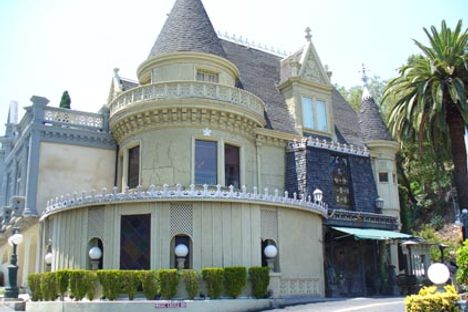 The Magic Castle during the day - slightly less ominous than at night