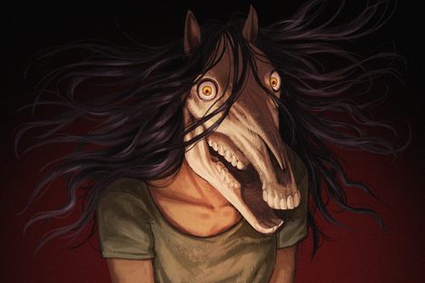 The horse-headed visage of La Siguanaba may just be your last sight.