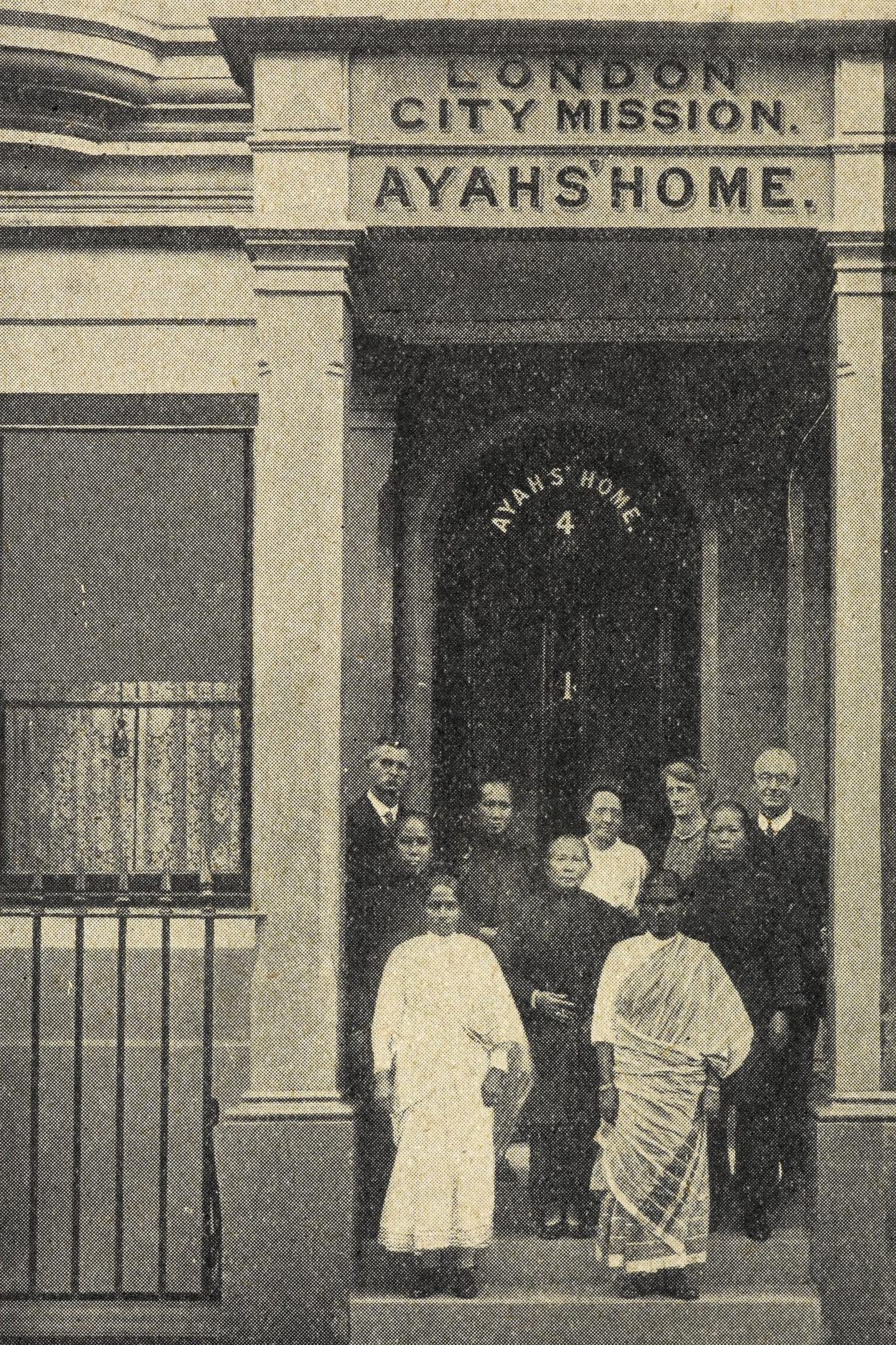 The Ayahs' Home at 4 King Edward's Road in 1921. The building today is divided into private apartments.