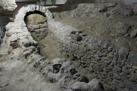 Part of an medieval aqueduct 