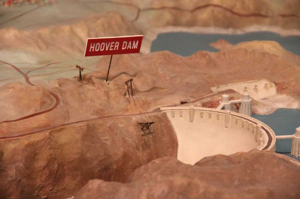 Tiny Hoover Dam.
