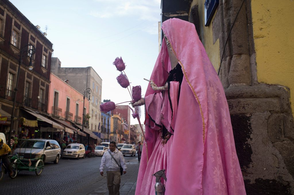 La Santa Muerte, the Skeleton Saint