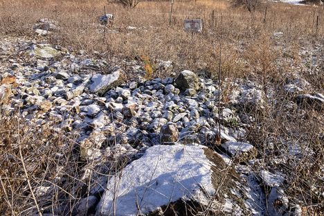 Leprosy house ruins