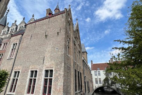 Smallest Gothic Window in Bruges