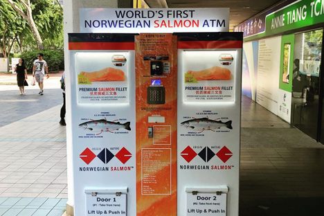 The ATMs located in public places are open 24/7.