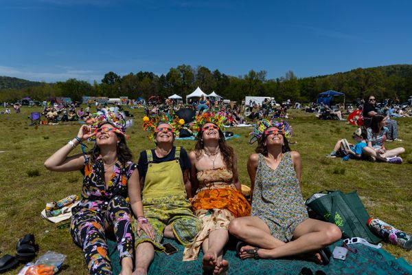 Atlas Obscura's Ecliptic Festival experienced good luck in the form of phenomenal, clear skies.
