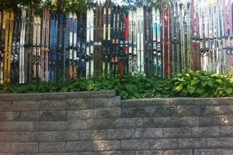 Alpine Asphalt's Wall of Skis