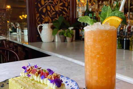 Coconut Cake and Planter’s Punch.