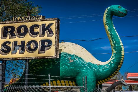 Rainbow Rock Shop Dinosaurs
