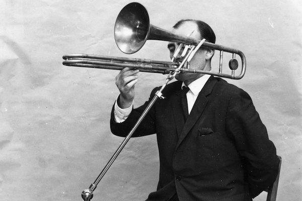 Left handed trombone on sale