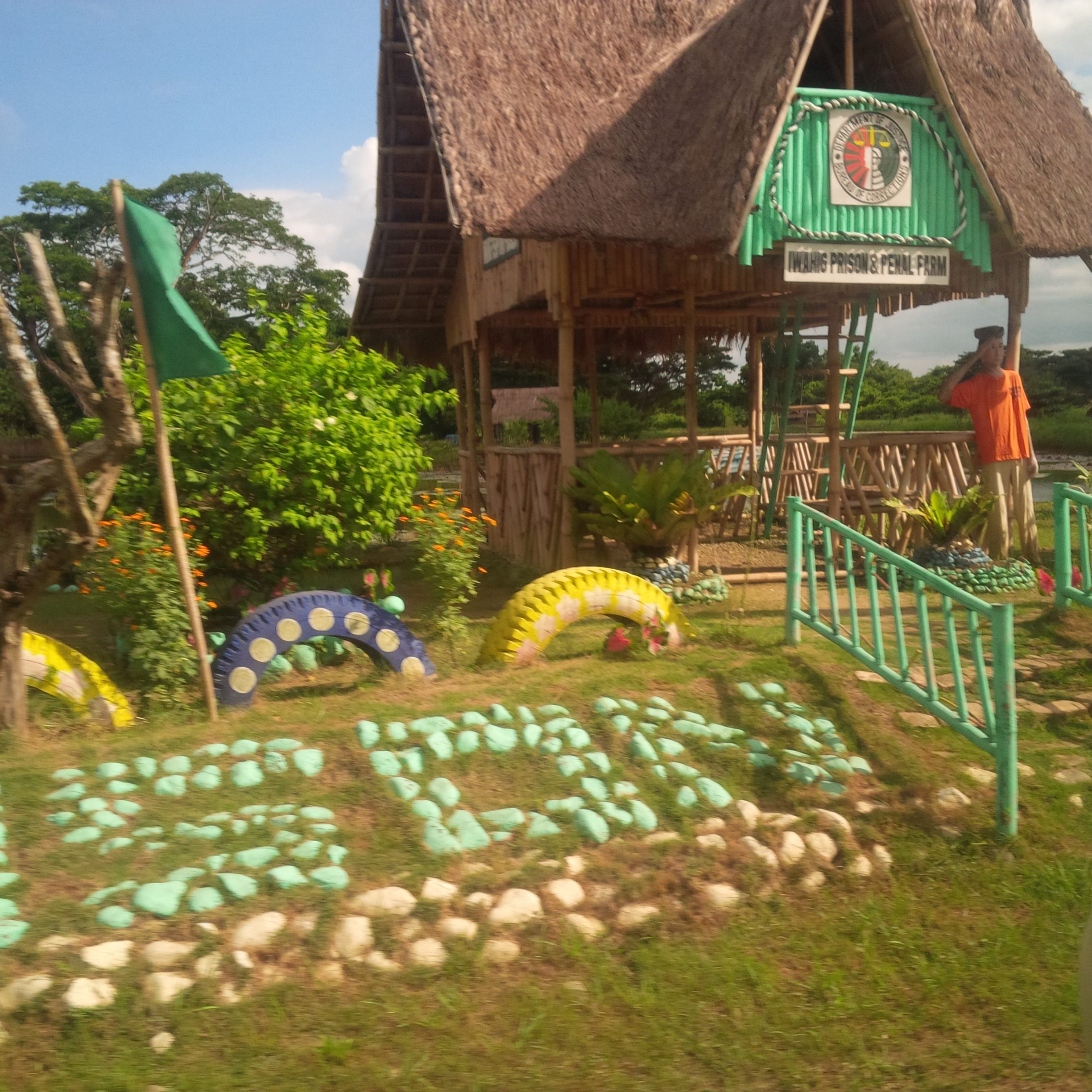 The entrance to Iwahig. 