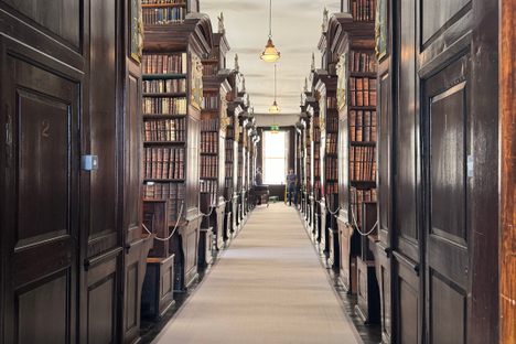 Inside Marsh's Library