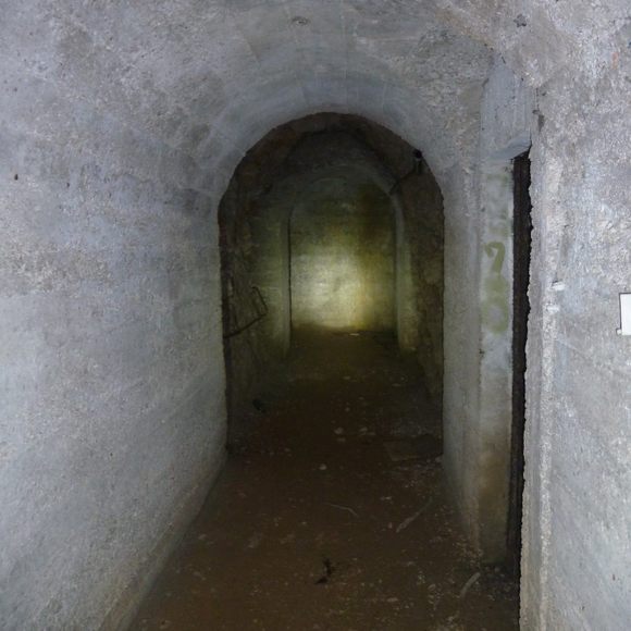 old underground tunnel