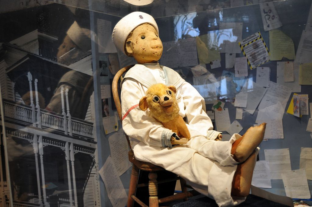 Possessed dolls in museum sales