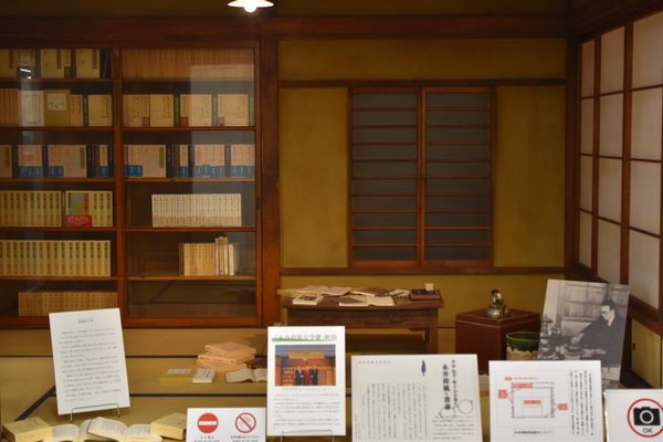 Kafū Nagai’s study is preserved in Ichikawa City Hall.