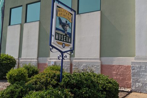 Entrance sign to main building
