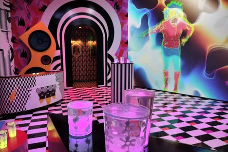 The dance floor.