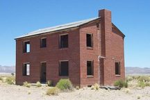 Brick house at the Nevada Test Site