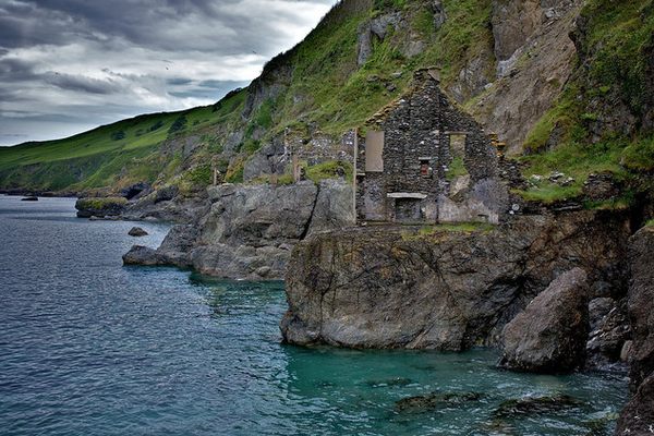 Abandoned village of Hallsands.
