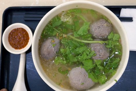 Bouncy Meatball Soup